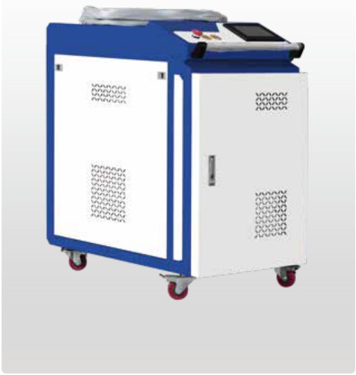 Continuous Laser Cleaning Machine — Dual-door cabinet
