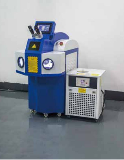 Jewelry laser spot welder