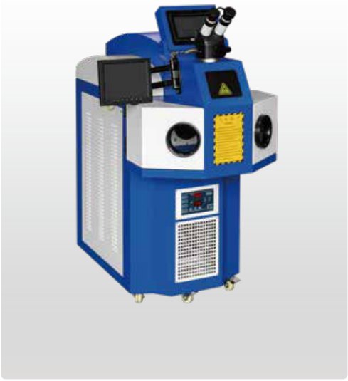 Jewelry Laser Spot Welder — Vertical tower, integrated
