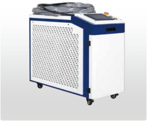 Pulsed Laser Cleaning Machine — Vertical cabinet, water-cooled