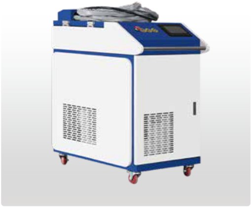 Pulsed Laser Cleaning Machine — Compact cabinet, water-cooled