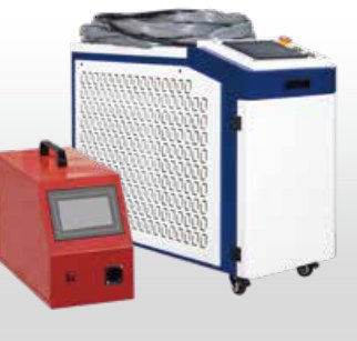 Water-Cooled Handheld Laser Welding Machine — Side-panel cabinet