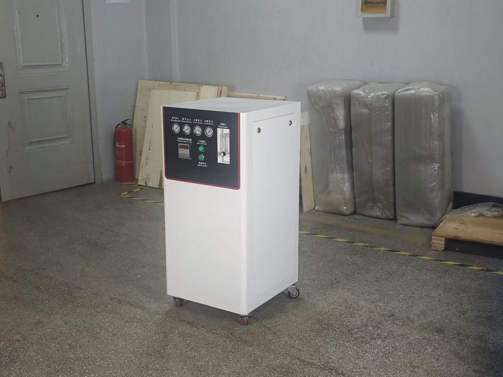 Nitrogen generation equipment ready for factory installation
